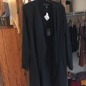 Black dress coat